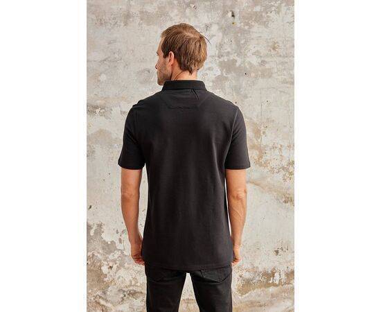 Polo Neck Short Sleeve T-Shirt with Pocket