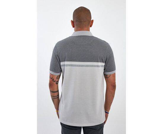 Polo Neck Short Sleeve T-shirt with Pocket