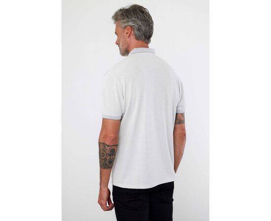 Polo Collar Short Sleeve T-Shirt with Pockets