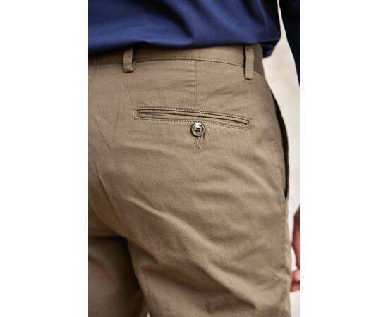 Gabardine Trousers with Side Pockets