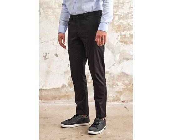 Gabardine Trousers with Side Pockets