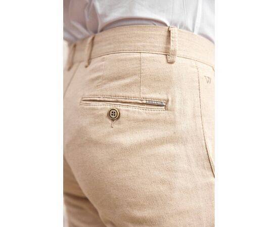 Linen Chino Trousers with Side Pockets