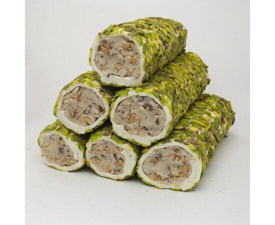 Mevlana  - Bazaar Pistachio Milk Almond Wrapped Turkish Delight 1000 Gr