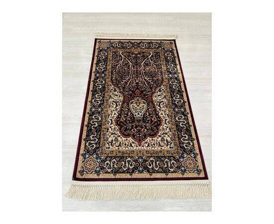 MEVLANA BAZAAR PRAYER RUG WITH MIHRAB MOTIF MIXED BURGUNDY