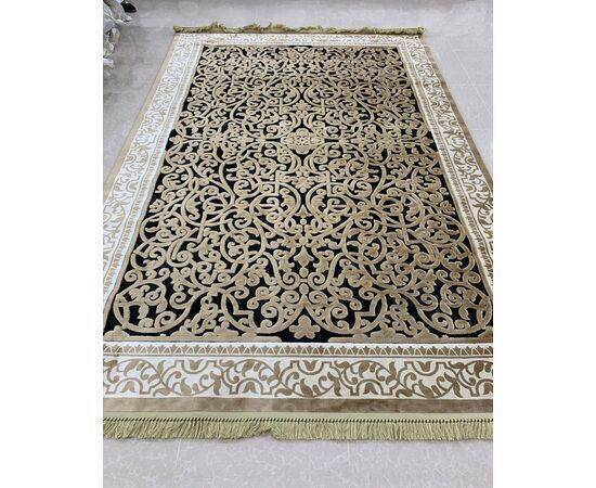 MEVLANA BAZAAR 6 METER WOOL-SILK BLEND CARPET