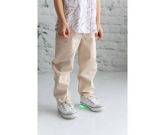 Gabardin Straight Trousers for Boys