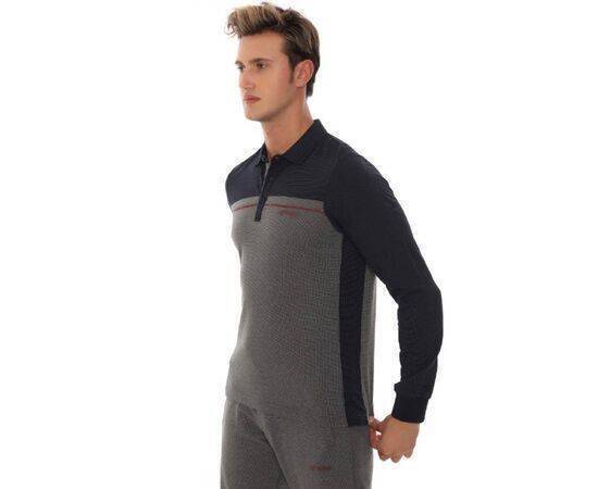 Men's Polo Collar Long Sleeve Tracksuit