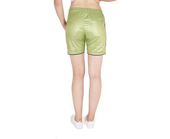 Women's Shiny Shorts with Pockets