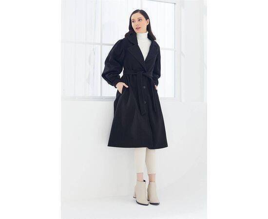 Cashmere Coat with Princess Sleeve