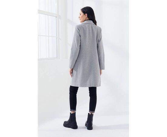 Three-Button Long Coat