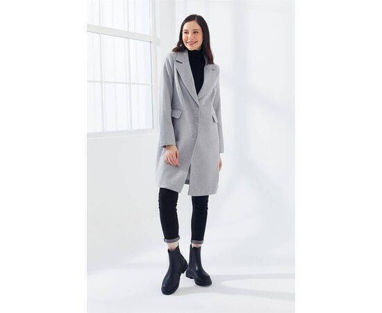 Three-Button Long Coat