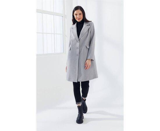 Three-Button Long Coat