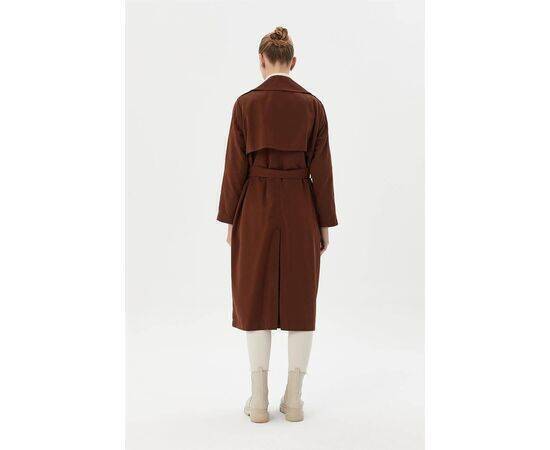 Double-breasted Baby Neck Trench Coat