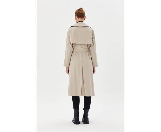 Double-breasted Baby Neck Trench Coat