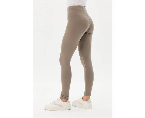 High Waist Combed Cotton Tights